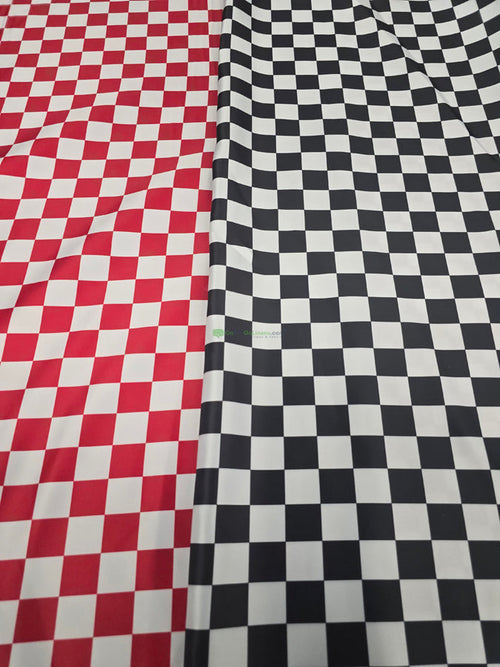 1" Checker Lamour Satin Event Drapery Panels – Wedding & Party Backdrops
