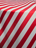58in x 96in - 8ft Tall / Red
