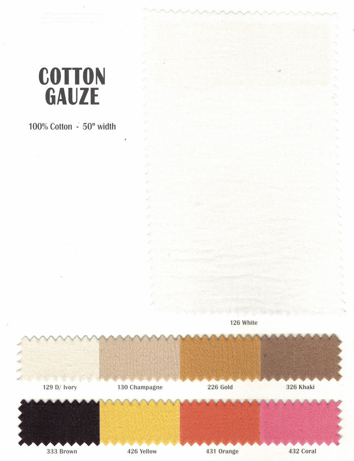 100% Cotton Gauze Table Runners with Baby Hem Multiple Sizes Available