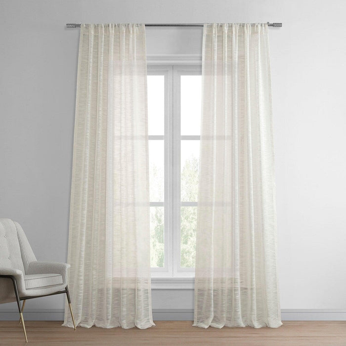 108" Turkish Sheer Event Drapery Panels Custom Made in Multiple Colors