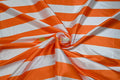 2" Stripe Charmeuse Satin Event Drapery Panels Custom Made for Weddings