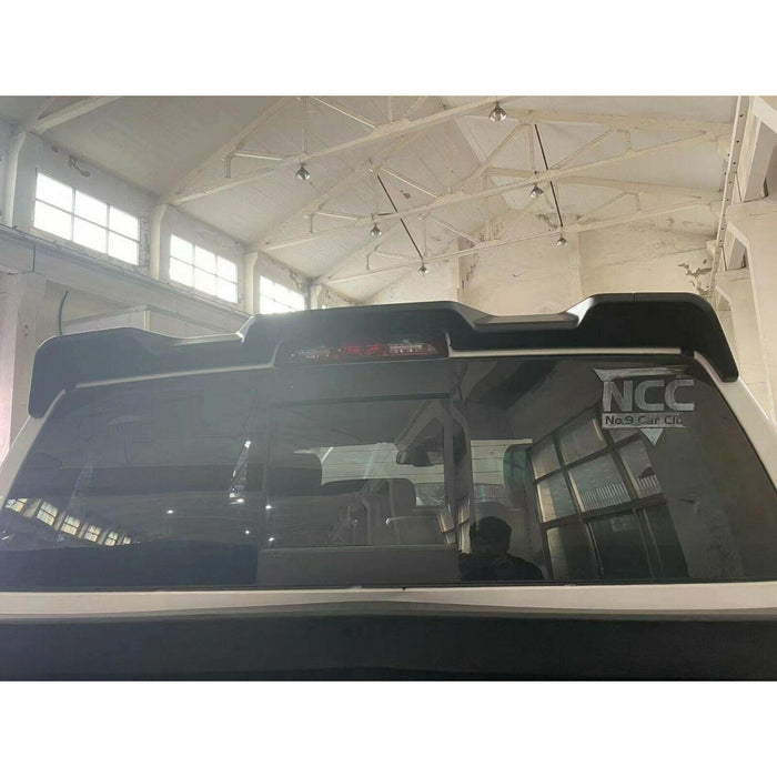 2008-2014 Chevrolet Silverado - Rear Visor Spoiler for Truck Cab - Gloss Black