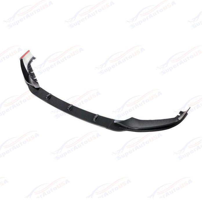 2017-2020 BMW 5 Series G30 - MP Style Front Lip - Carbon Print