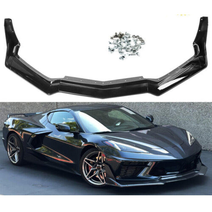2020+ Chevrolet Corvette C8 Stingray - Track Edition Front Lip