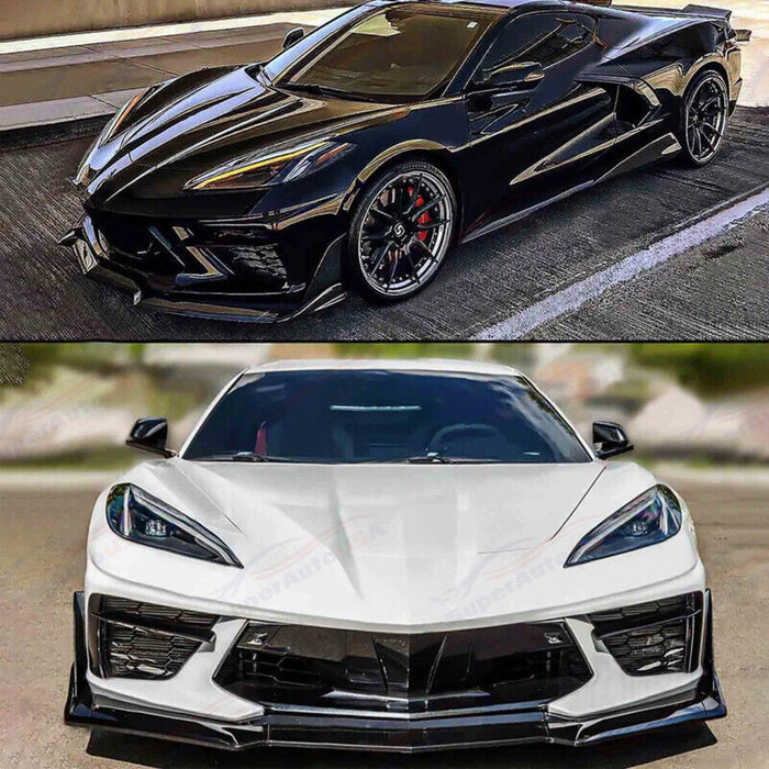 2020+ Chevrolet Corvette C8 Stingray - Track Edition Front Lip