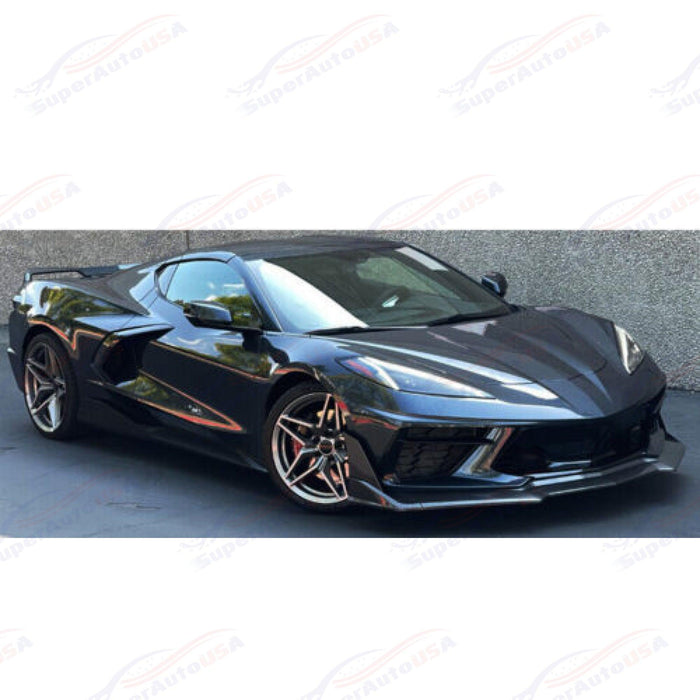 2020+ Chevrolet Corvette C8 Stingray - Track Edition Front Lip