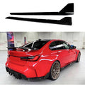 2021+ BMW G80 M3 + G82 G83 M4 - MP Style Side Skirts - Gloss Black