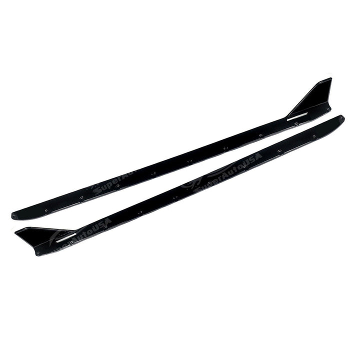 2021+ BMW G80 M3 + G82 G83 M4 - MP Style Side Skirts - Gloss Black