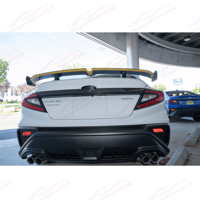 2022-2026 Subaru WRX VB - JDM GT Style Rear Spoiler Wing - Gloss Black