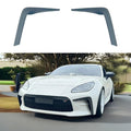 2023 Toyota GR86 Matt Black PU Front Bumper Garnish 2pcs