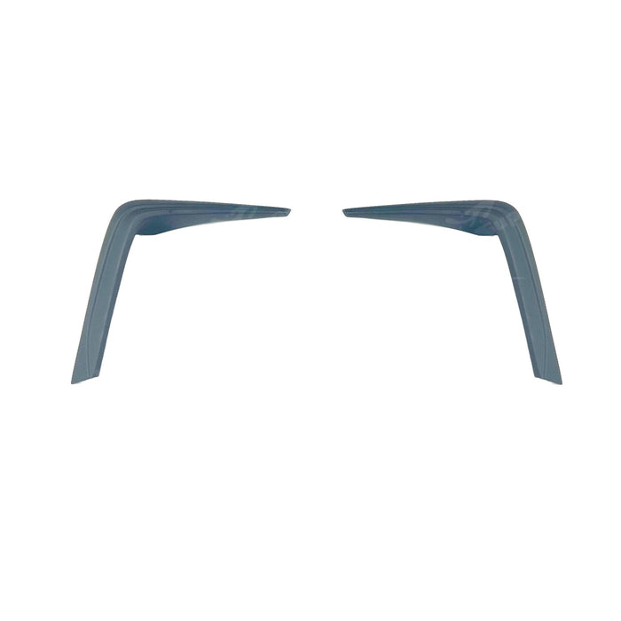 Durable Matt Black PU Front Bumper Garnish 2pcs for 2023 Toyota GR86