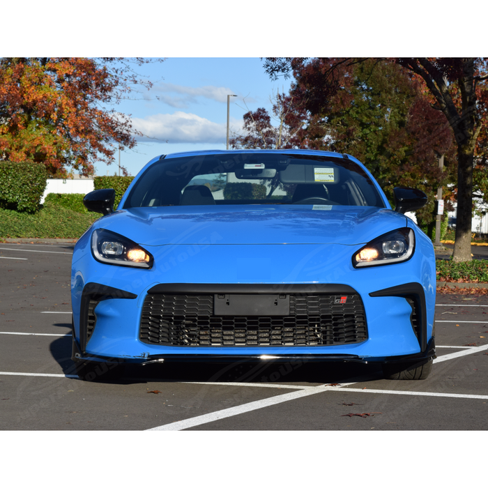 2022-2026 Toyota GR86 - Front Bumper Vent Canards Garnish w/ Plate Bracket (PU)