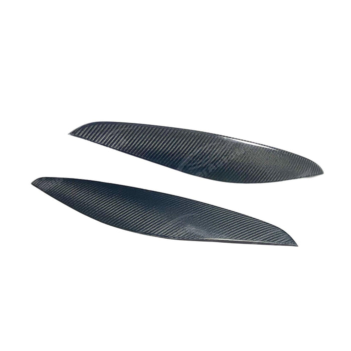 Lightweight Real Carbon Fiber Headlight Eyelids Set for 2022 Toyota GR86 by SuperAutoUSA