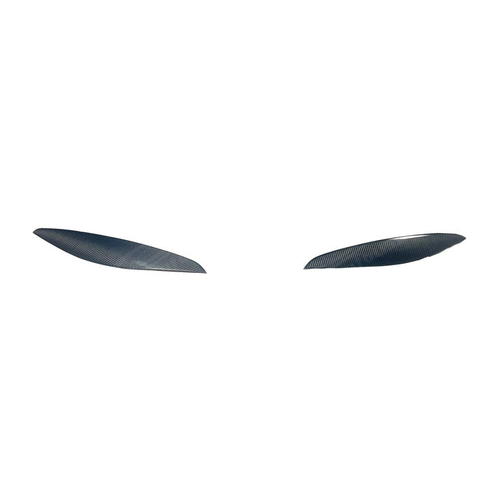 2022 Toyota GR86 Carbon Fiber Headlight Eyelids Set for Enhanced Aerodynamics by SuperAutoUSA