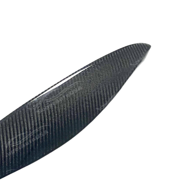 Glossy Real Carbon Fiber Headlight Eyelids Set for 2022 Toyota GR86 by SuperAutoUSA