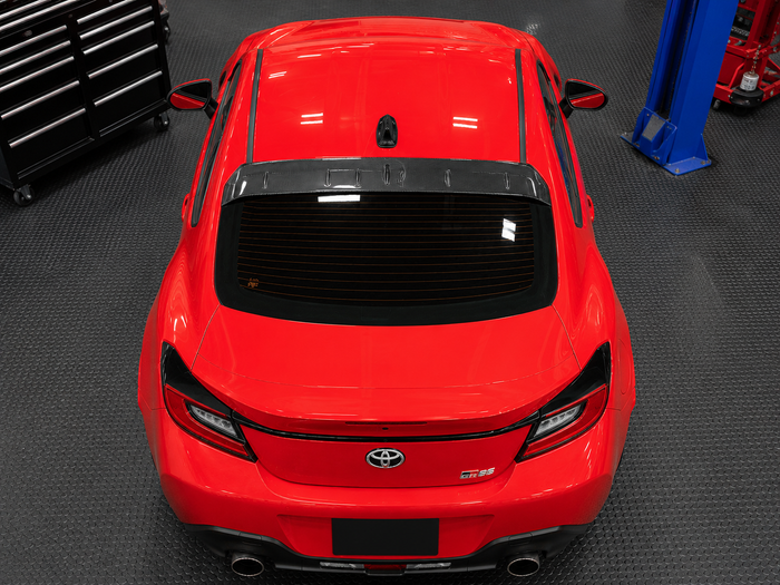 2022-2026 Toyota GR86 / Subaru BRZ - Carbon Fiber Rear Roof Visor Spoiler