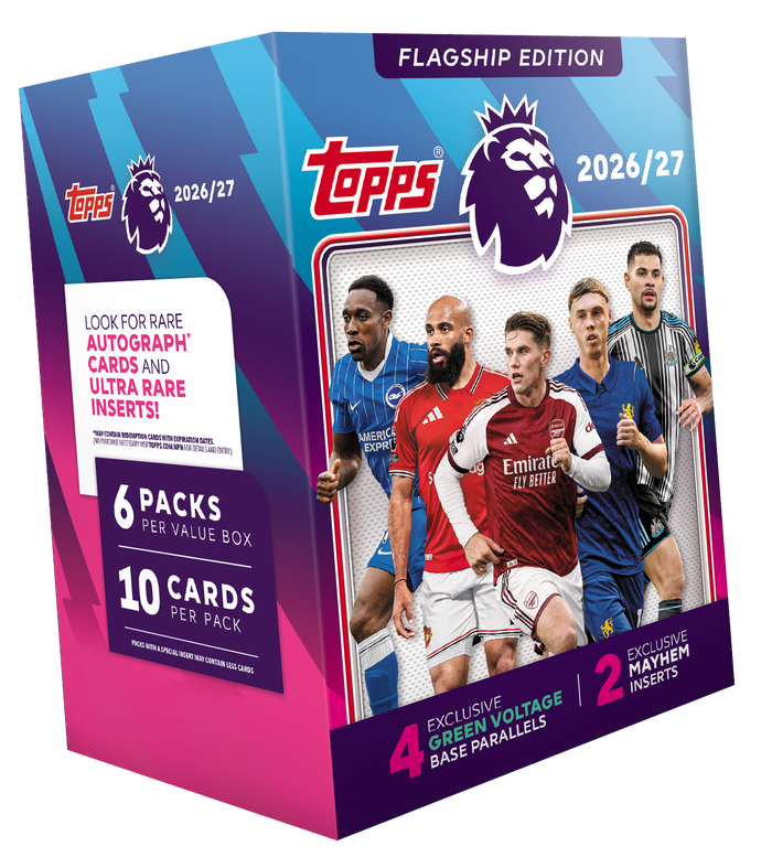 2026-27 Topps English Premier League Flagship Value Box