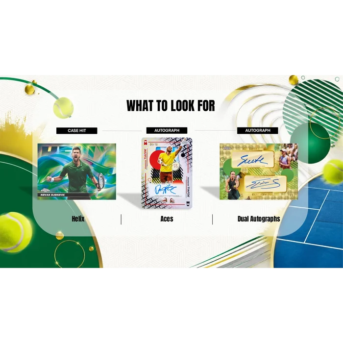 2026 Topps Chrome Tennis Value  Box