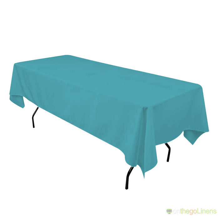 60" x 108" Banquet Polyester Tablecloth Ready to Ship in Multiple Colors