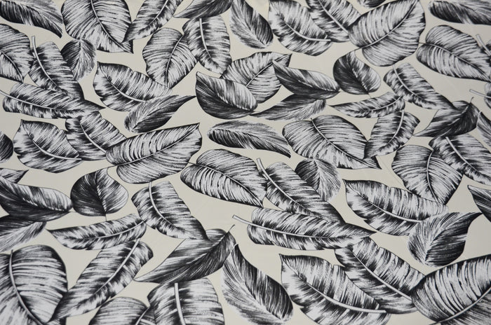 Bohemian Paradise Tropical Banana Leaf Satin Table Runners