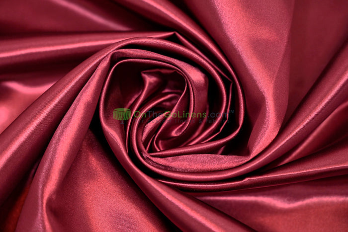 Tablecloth 90 Round / Burgundy