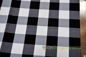 Buffalo Plaid 2" Check Table Linens, Tablecloths & Overlays for Events