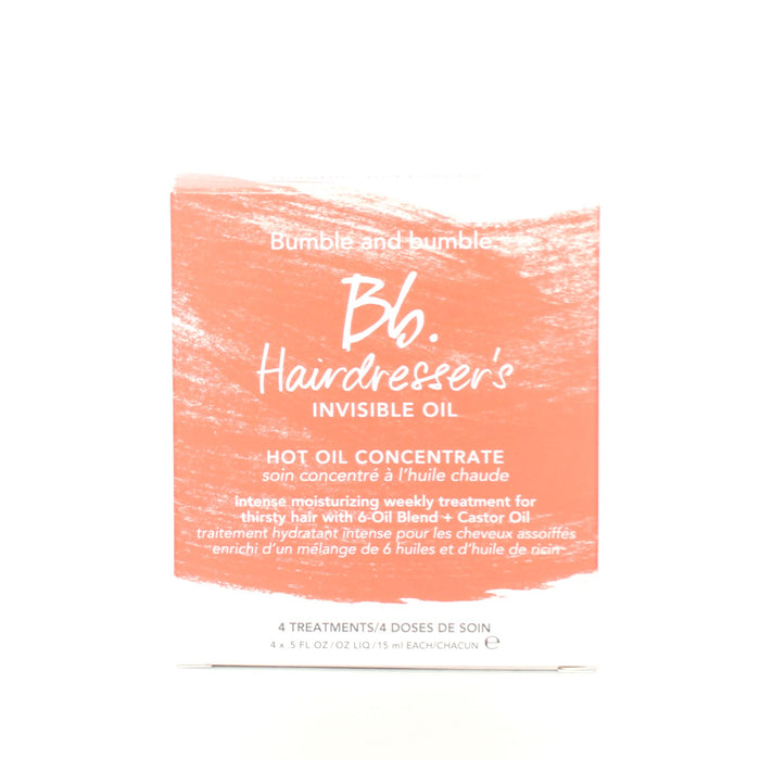 Bumble and Bumble Hairdresser's Invisible Oil Hot Oil Concentrate 4 x.05 oz - Overstock Beauty Supply