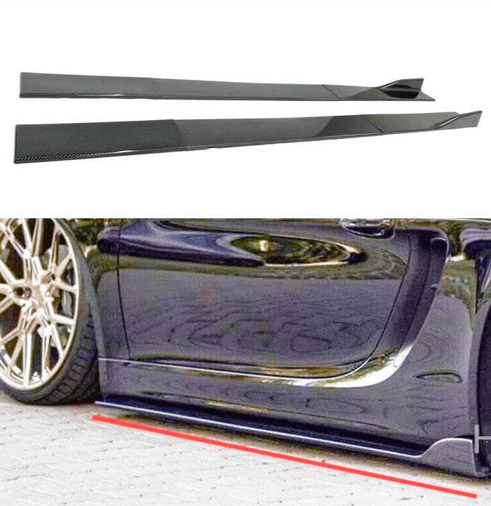 Carbon Fiber Print Side Under Spoiler for 2001 BMW All Year Model SuperAutoUSA