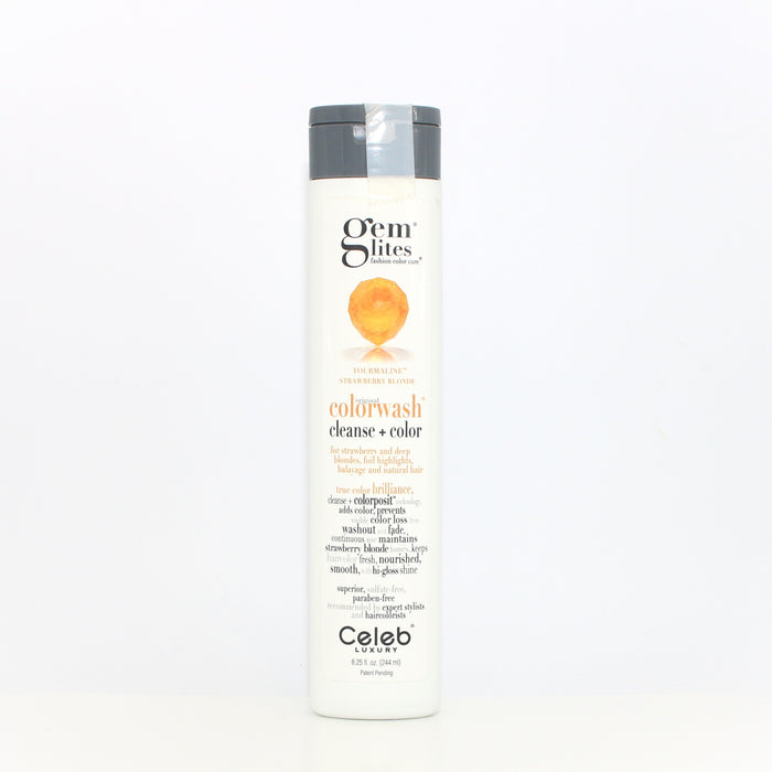Celeb Luxury Gem Lites Tourmaline Strawberry Blonde Color Wash 8.25 oz - Overstock Beauty Supply