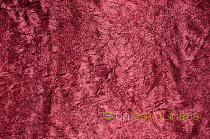 Tablecloth 90 Round / Burgundy