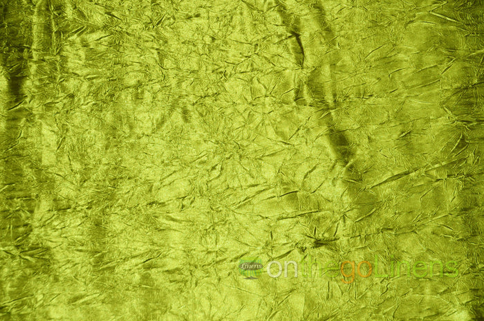 Crush Charmeuse Bichon Tablecloths, Table Drapes & Overlays for Events