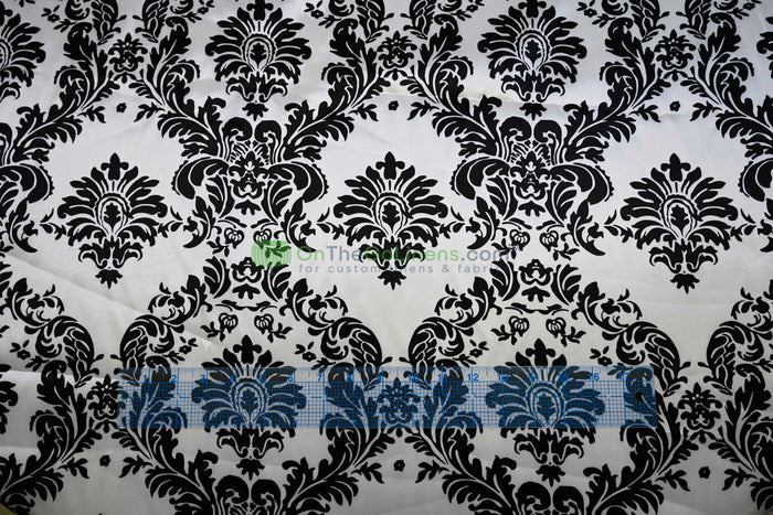 Damask Charmeuse Satin Table Linens, Tablecloths & Overlays for Events