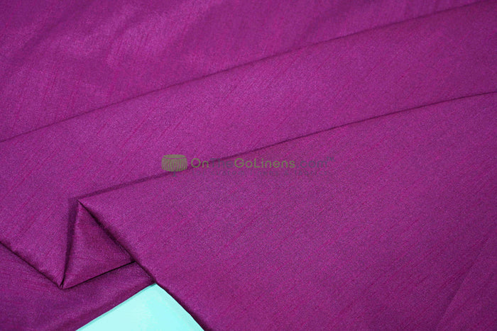 Faux Dupioni Silk Table Linens & Tablecloths 100% Polyester for Events