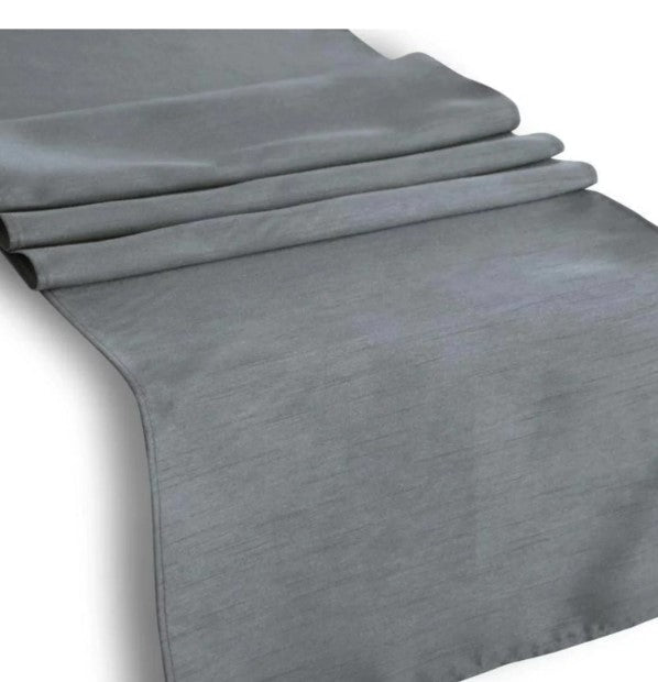 Faux Dupioni Silk Table Runners 100% Polyester for Weddings & Events