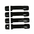 Fit 2007-2021 Toyota Tundra Door Handle Covers Trim (Gloss Black, 4-door)