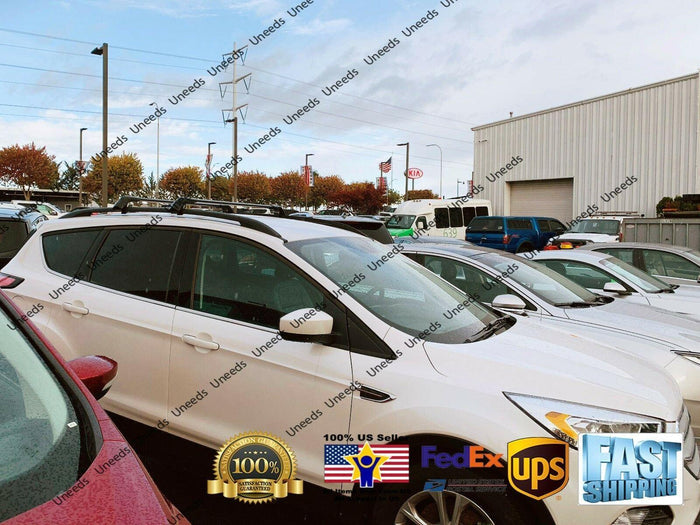 Fit 2013-2019 Ford Escape Baggage Luggage Cross Bar Black