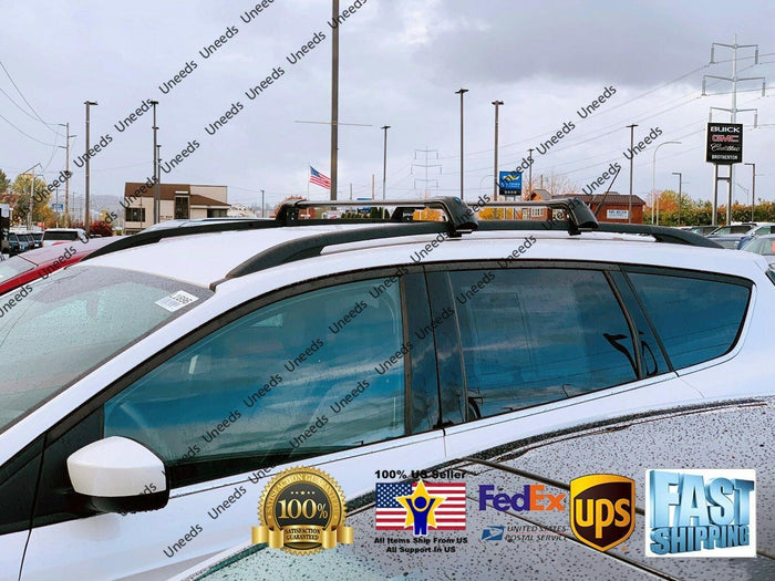 Fit 2013-2019 Ford Escape Baggage Luggage Cross Bar Black