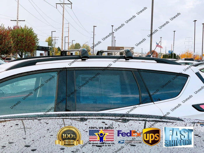 Fit 2013-2019 Ford Escape Baggage Luggage Cross Bar Black