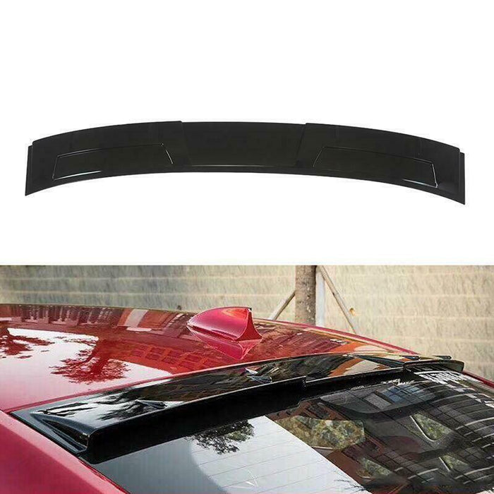 Fit 2014-2021 INFINITI Q50 Mugen STYLE REAR ROOF WINDOW SPOILER (Gloss Black)