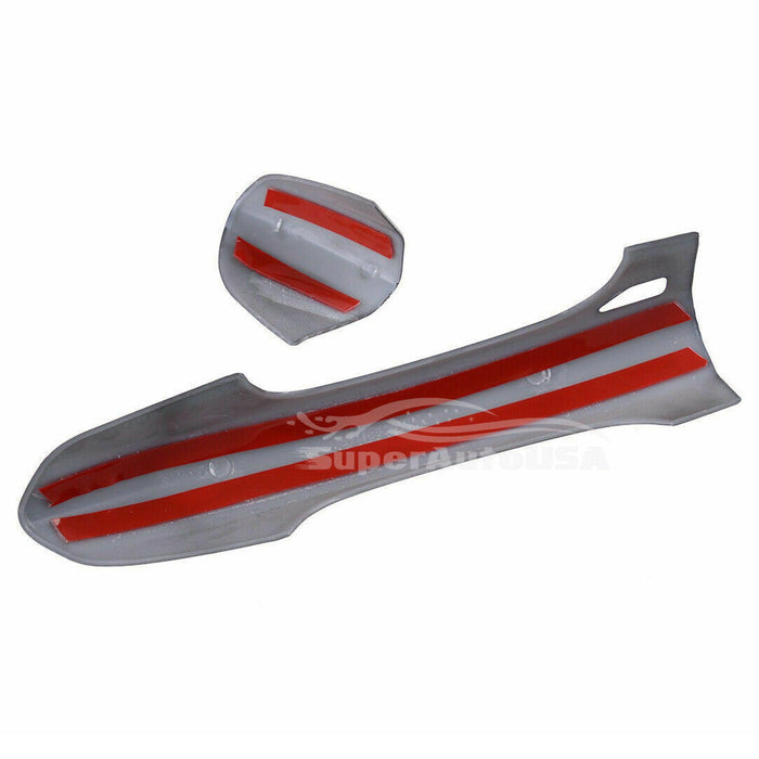 Fit 2015-2022 Ford Mustang Car Side Door Handle Cover Trim (Carbon Fiber Print)