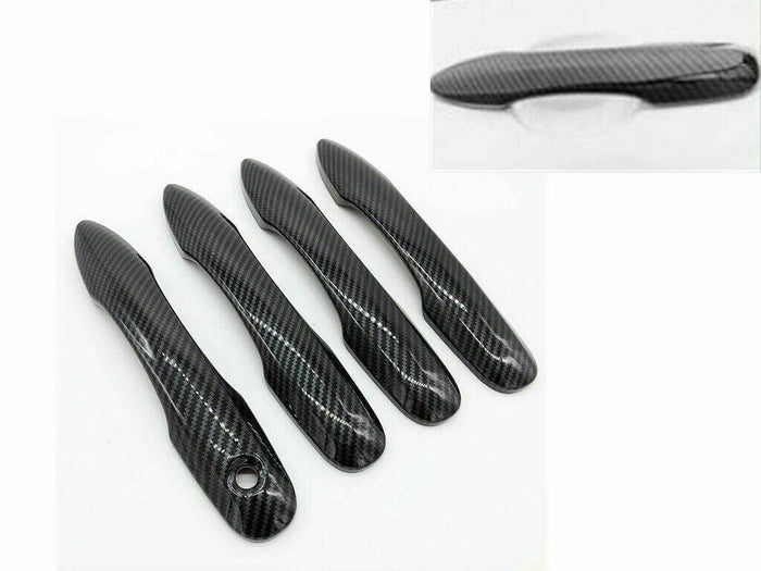 Fit 2018-2023 Toyota Camry Door Handle Cover Trim (Carbon Fiber Print)