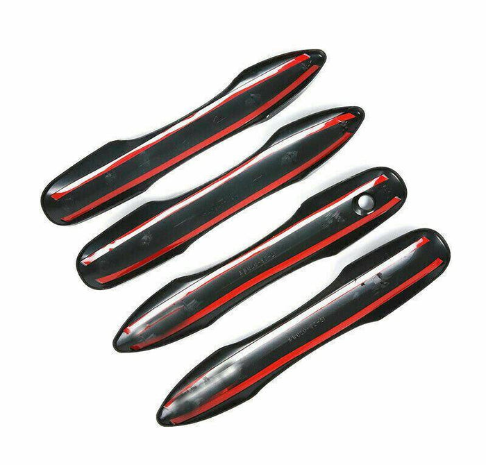 Fit 2018-2023 Toyota Camry Door Handle Cover Trim (Carbon Fiber Print)
