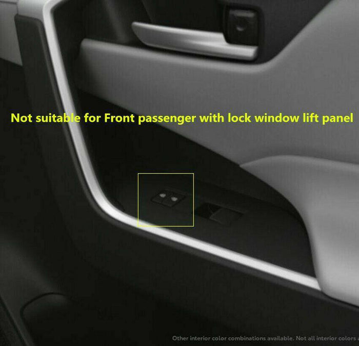 Fit 2019-2021 Toyota RAV4 Gear Position Shift Panel Cover Trim (Carbon Fiber Print)