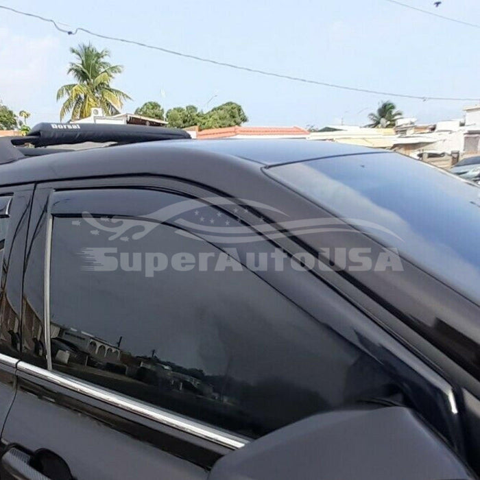 Fit 2020-2026 Toyota Camry In-Channel Vent Window Visors Rain Sun Wind Guards Shade Deflectors
