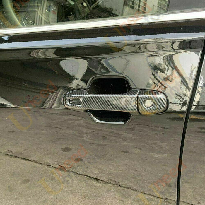 Fit Scion Subaru Toyota FR-S BRZ GT86 Door Handle Cover Trim (Carbon Fiber Print)