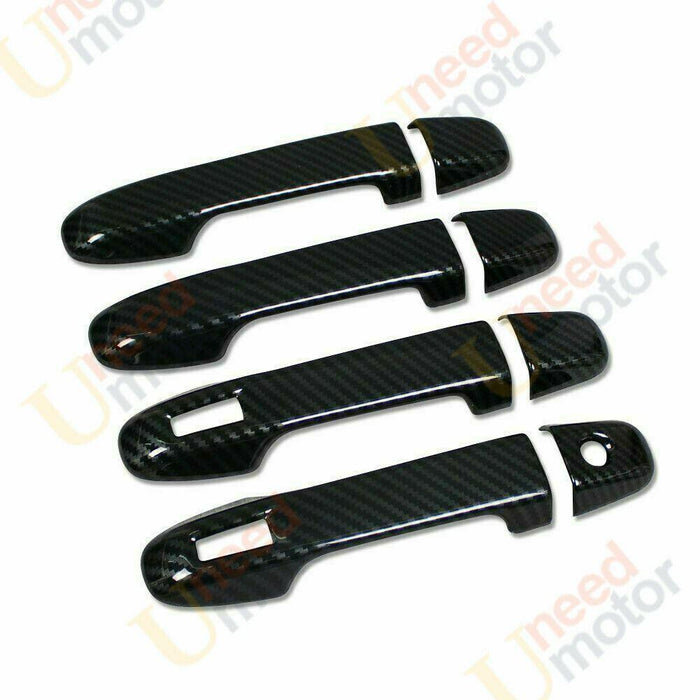 Fit Scion Subaru Toyota FR-S BRZ GT86 Door Handle Cover Trim (Carbon Fiber Print)