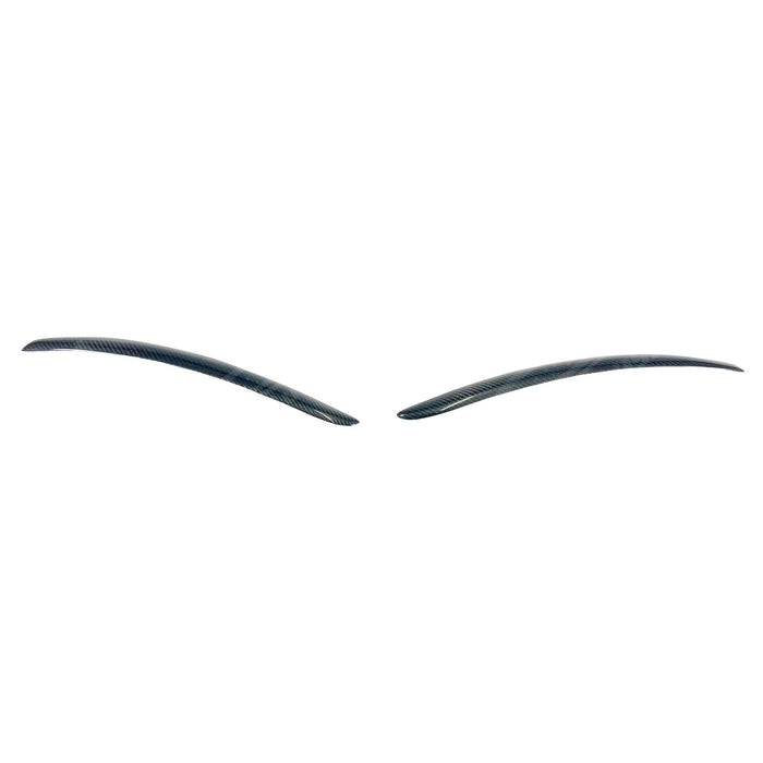 2011 BMW E93 Carbon Fiber Eyelid Eyebrow 2 Pc Trim by SuperAutoUSA
