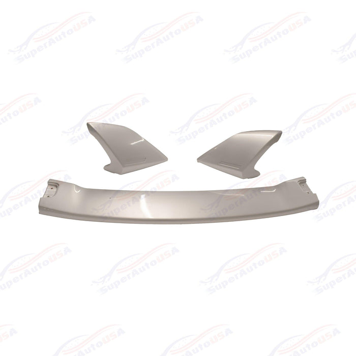 Fits 2006-2011 Honda Civic Sedan 3D Mugen Style Silver Rear Trunk Spoiler Wing