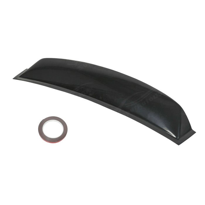 Fits 2008-2012 Honda Accord Carbon Trim Window Vent Visors & Rear Roof Spoiler