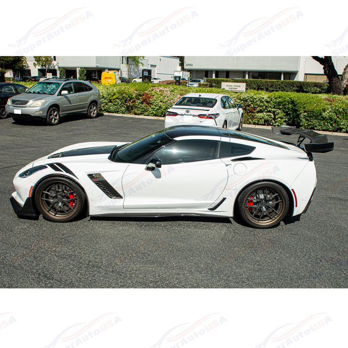 Fits 2014-2019 Chevrolet Corvette Rear Quarter Fender Flare Trim Cover